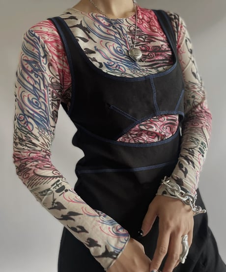 【USED】 N/S Design One-piece / 231009-018