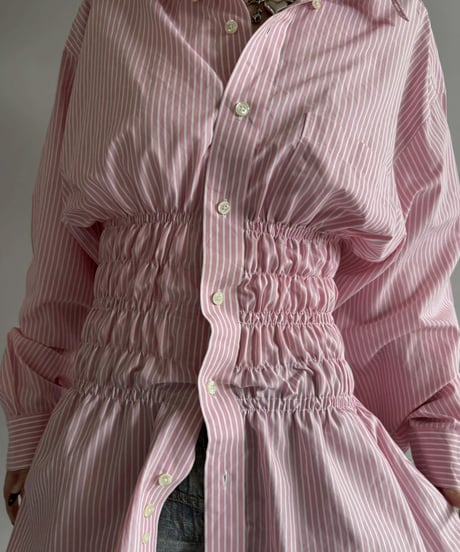 【RE;CIRCLE】 RE Shirring Shirt / 260409-015