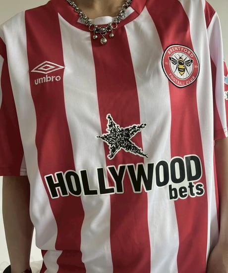 【USED】 UMBRO 21~22's Brentford GHODOS Soccer Shirt/ 250607-034