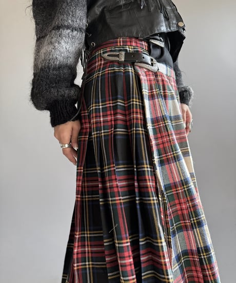 【RE;CIRCLE】 RE Kilt Long Skirt / 250102-017