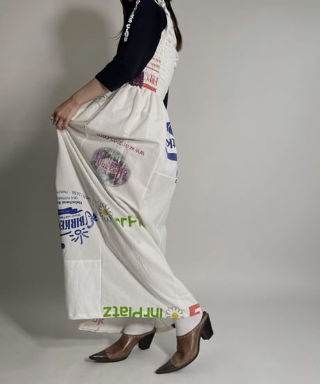 【RE;CIRCLE】 RE Eco Bag Camisole One-piece ⑥ /220407-006
