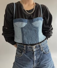 【RE;CIRCLE】 Re Corset Denim  /  240926-011