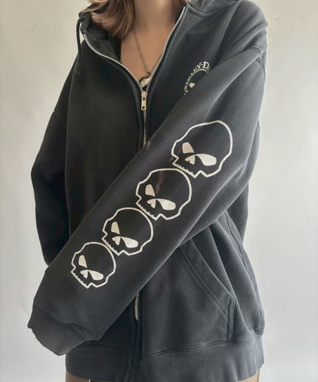 【USED】 05's HARLEY DAVIDSON Zip Parka / 251004-001