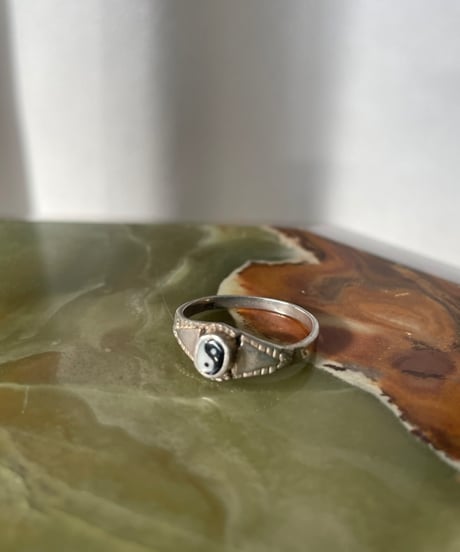 【USED】 Silver925 Yin Yang Symbol Ring / 221217-047