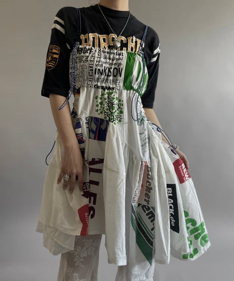 【RE;CIRCLE】RE Eco-Friendly Bag Code Camisole Middle One-piece / 240613-004