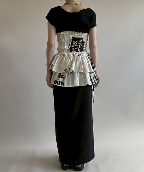 【RE;CIRCLE】 Re Eco Bag Maki Skirt /  250626-010