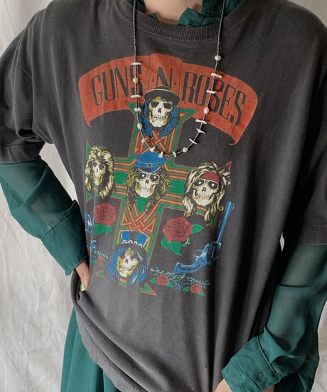 【USED】  Band T-shirt GUNS・N・ROSES/210407-028