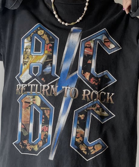 【USED】 S/S T-shirt ACDC/210801-057