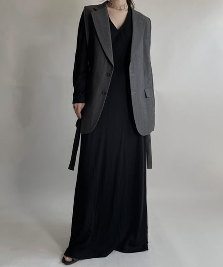 【USED】 Poly L/S Dress / 220414-007