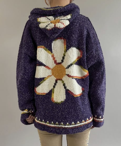 【USED】 Vintage Ecuador Knit/ 260104-014