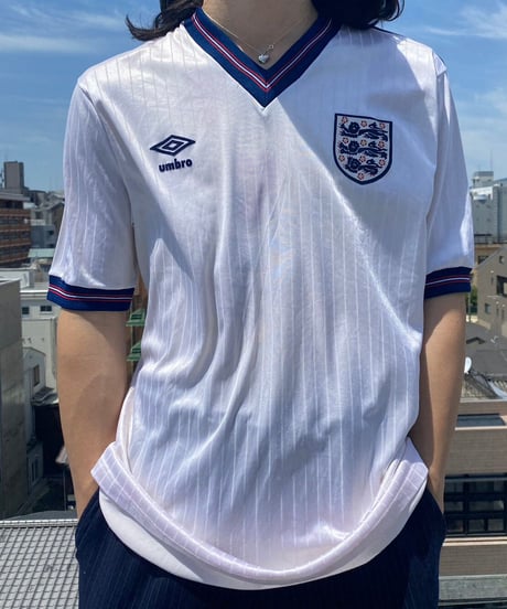 【USED】   England National team 1986's Home Game Shirts / 2300515-015