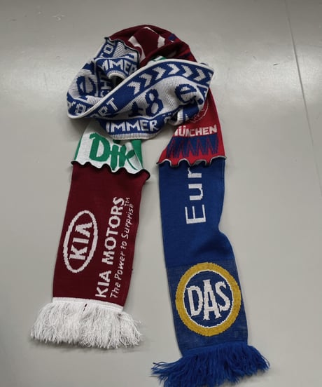 【RE;CIRCLE】 RE Soccer Long Scarf / 221224-048