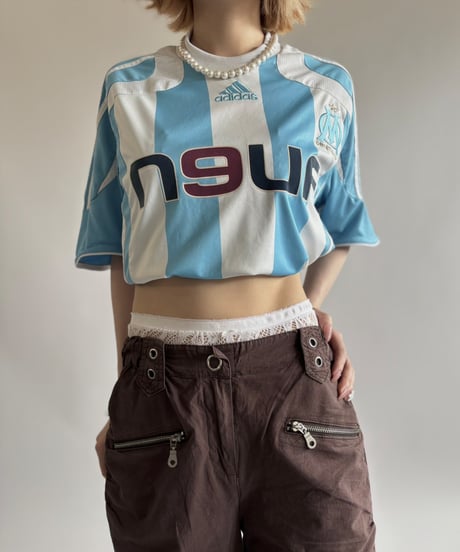 【USED】 adidas 06~07's Olympique Marseille Soccer Shirt  / 250607-001