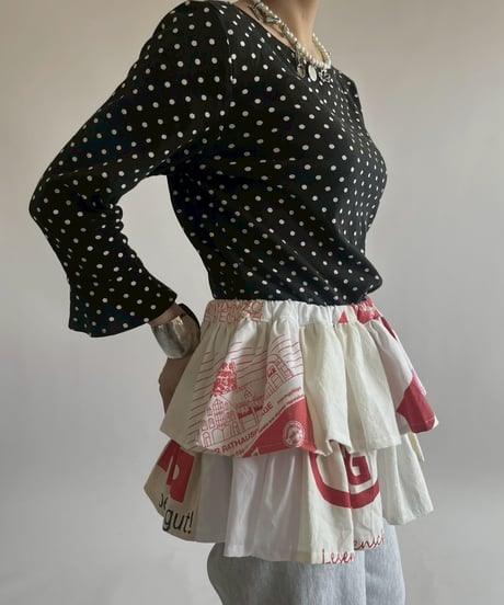 【RE;CIRCLE】 Re Eco Bag Maki Skirt /  250417-006