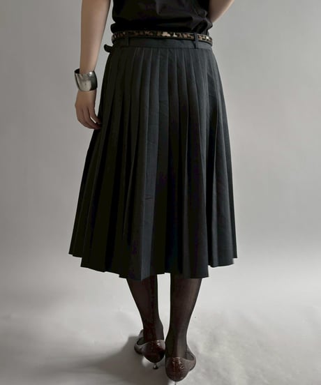 【USED】 Pleats Skirt / 260622-021