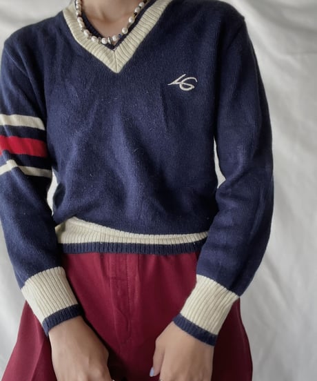 【USED】   Knit L/S Top②/211020-058