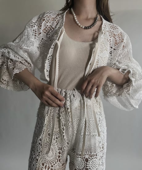 【RE;CIRCLE】 RE Crochet Bolero / 220623-017