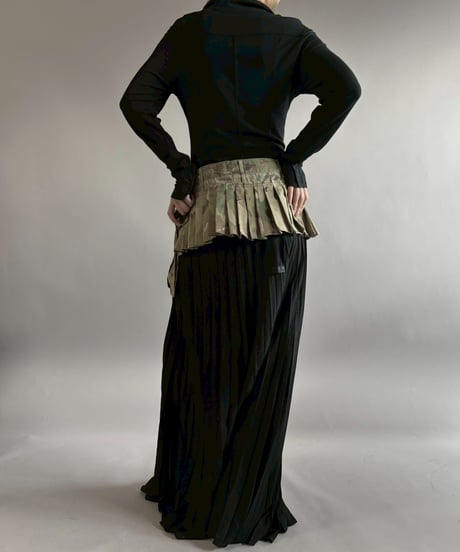 【RE;CIRCLE】 RE  Military Camouflage Wrap Skirt / 260226-002