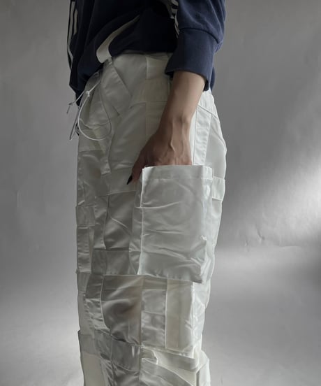 【USED】 Dead Stock GS Nylon TECHNO Pants/ 241214-029