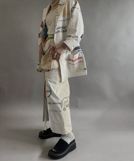 【RE;CIRCLE】RE Eco-Fri0endly Bag Double Jacket / 240516-012