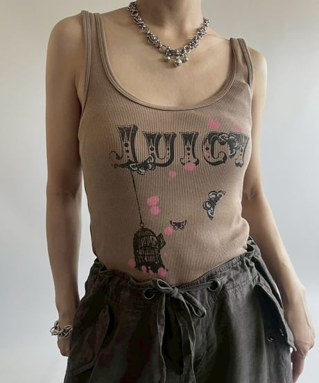 【USED】 Made in USA Juicy Country Tank Top / 250517-001