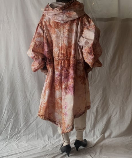 【USED】Tie Dye Dyeing USA Snow Parker②/210226-016