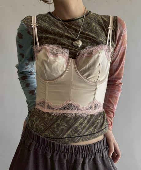 【USED】 VICTORIAS SECRET Corset Bra /251018-012