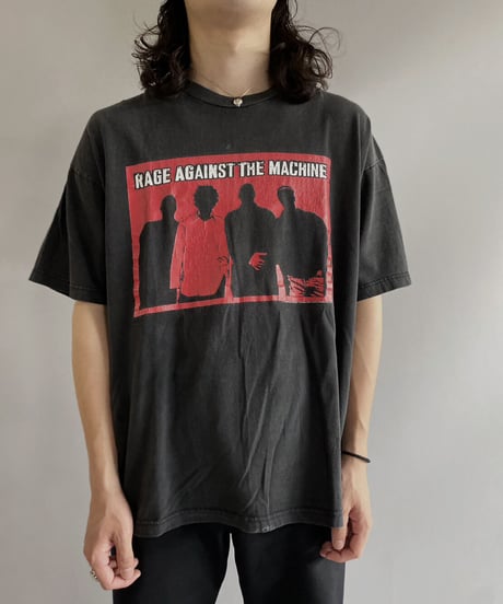 【USED】  Band T-shirt 1993s RAGE AGAINST THE MACHINE / 230703-028