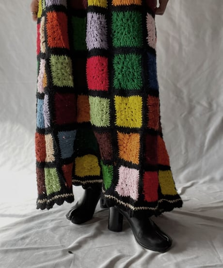【RE;CIRCLE】 RE Granny Long Skirt③/211110-010