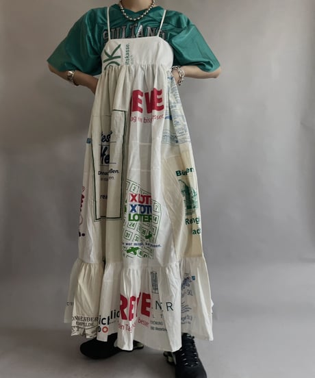 【RE;CIRCLE】RE Eco-Friendly Bag Camisole Long One-piece / 230525-011