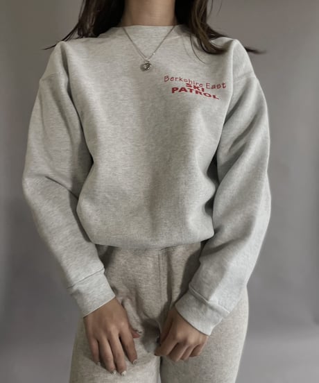 【USED】 Ski Patrol Long Sleeved Sweat Shirt / 230311-014