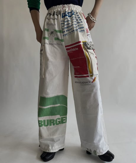 【RE;CIRCLE】 RE Eco-Friendly Bag Draw Cord Pants / 220825-020