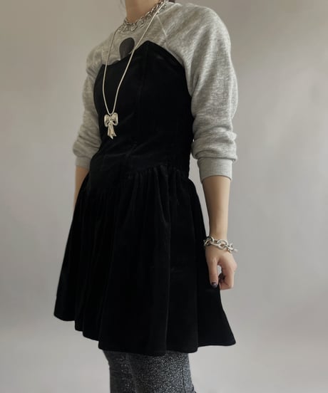 【USED】 Velour One-Piece /240414-020