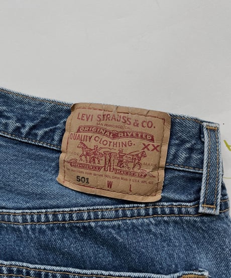 【USED】  Made in USA Levi's Denim Pants 501 / 220416-032