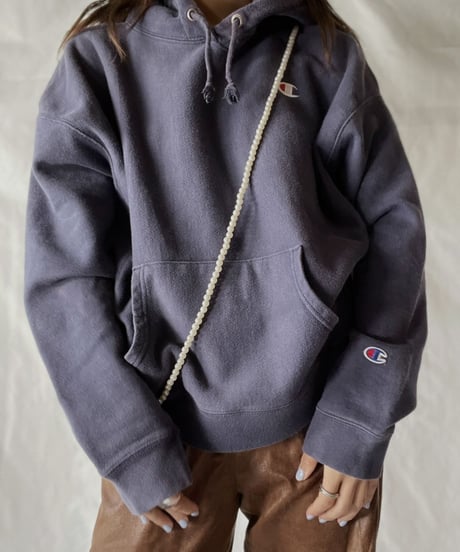 【USED】   Champion Reverse Weave Hoodie One Point/211007-033