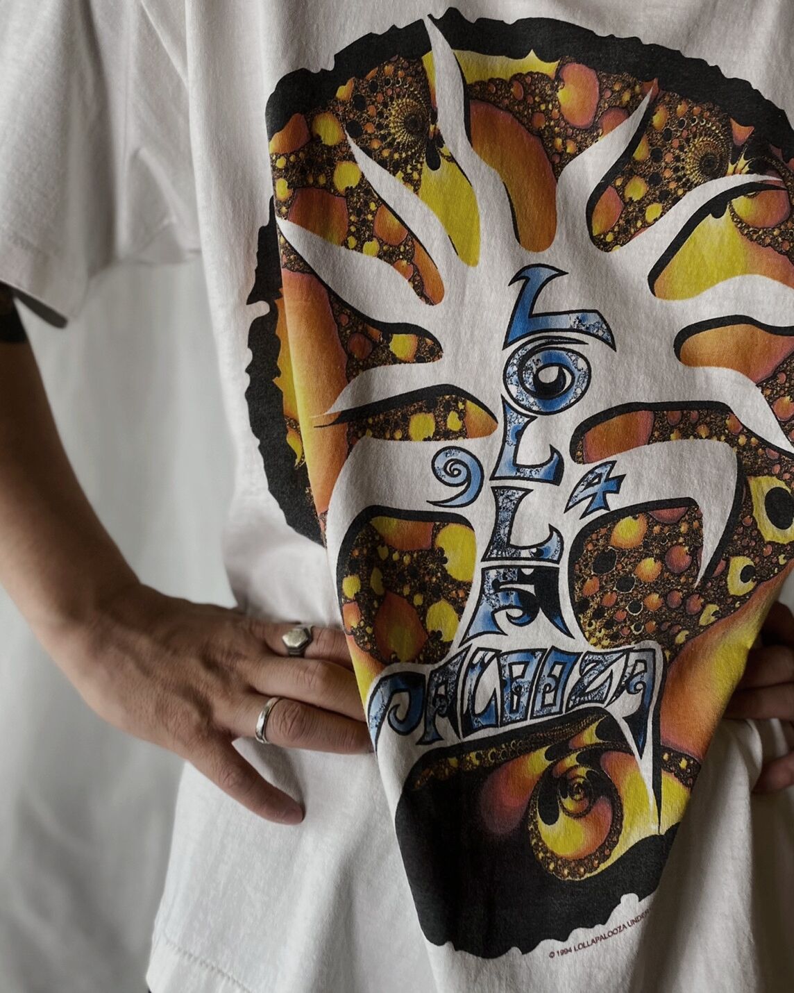 USED】 S/S T-shirt LOLLAPALOOZA '94 /210617-05