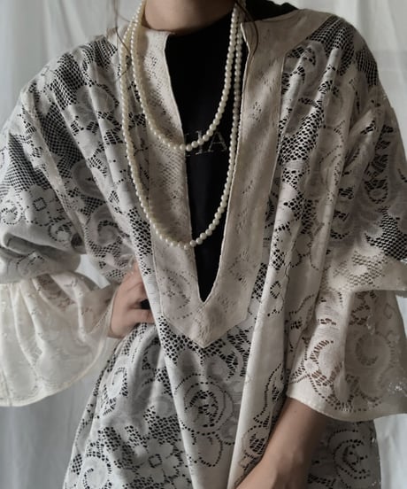 【RE;CIRCLE】 RE Front Open Lace One-piece/210714-014