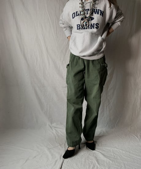 【USED】  Champion Reverse Weave Hoodie OLD TOWN BARNS/210516-018