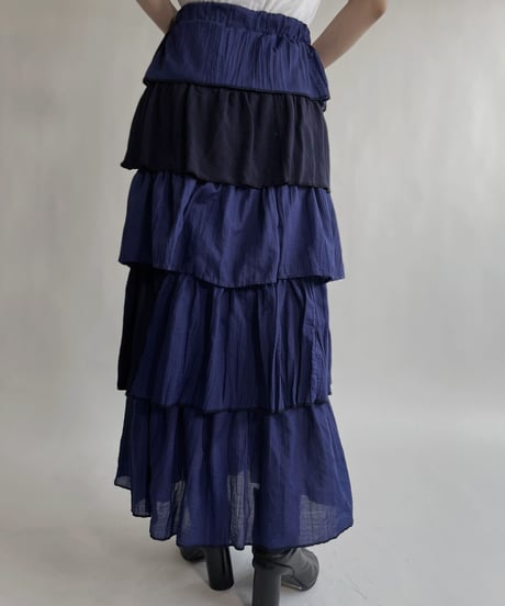 【RE;CIRCLE】 RE Indian Cotton Skirt / 220503-005