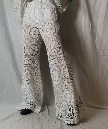 【RE;CIRCLE】 RE Lace Pants①/ 210714-001