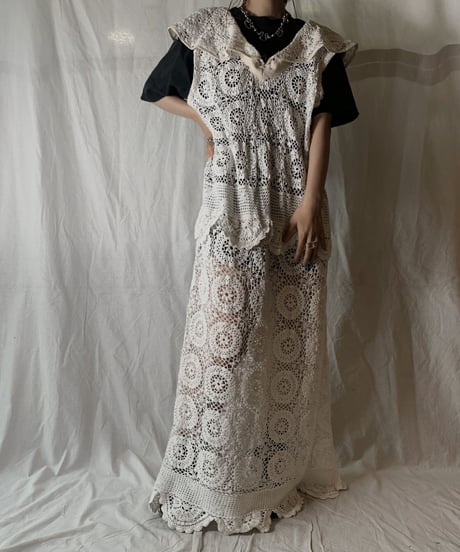 【RE;CIRCLE】 RE Lace N/S One-piece⑤/210714-009