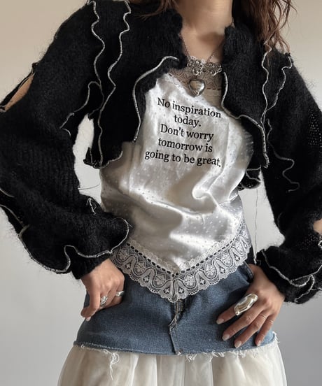 【RE;CIRCLE】 RE Mellow Knit Cardigan/241226-010