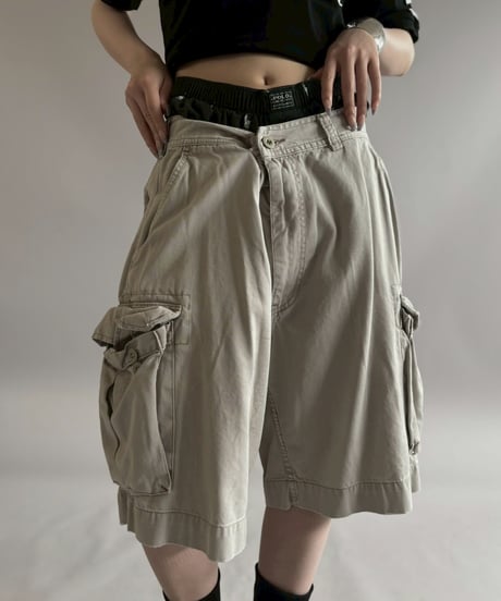 【USED】 POLO by Ralph Lauren Cargo Pocket Shorts /260509ー003