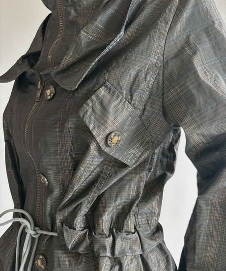 【USED】 Design Nylon Coat / 251115-028