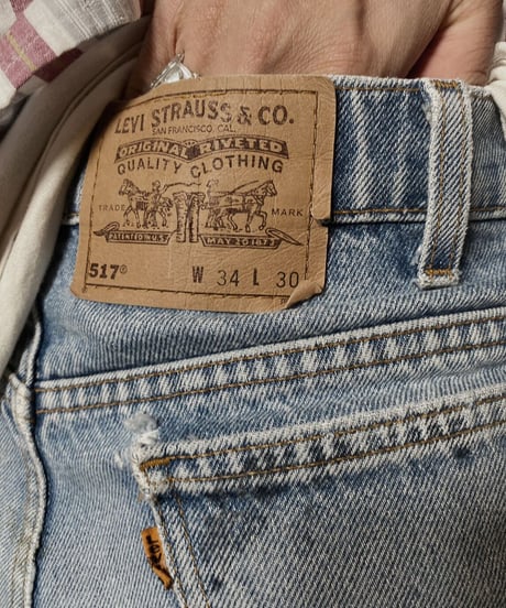 【USED】 Levi's Denim Pants 517 /210304-019