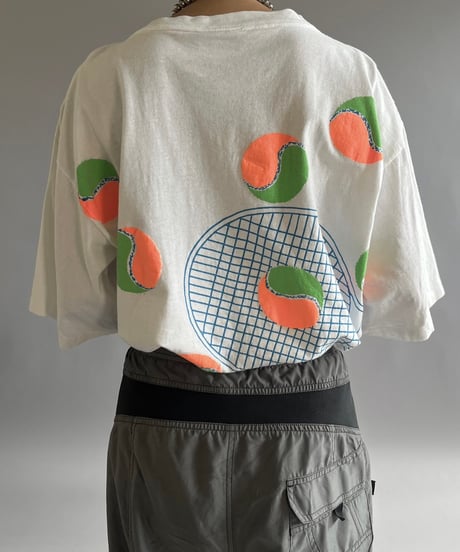 【USED】 90'S Tennis T-Shirt /240824-025