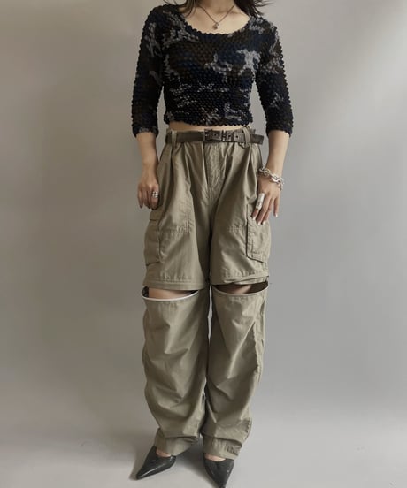 【USED】S/S Popcorn Top / 230708-013