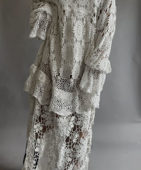 【RE;CIRCLE】 RE Crochet Lace One-piece / 230504-005