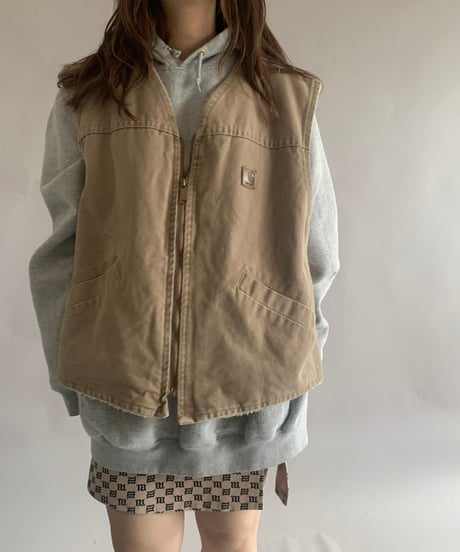 【USED】 Carhartt Sleeve Print Parker /241109-026
