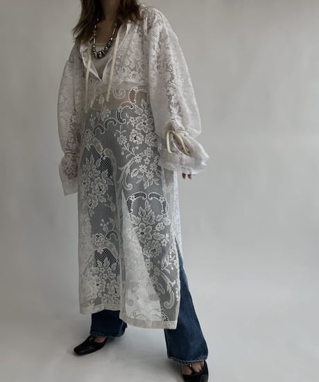【RE;CIRCLE】 RE Crochet Lace One-piece / 220728-004